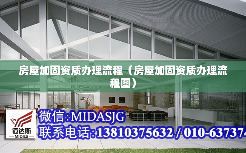 房屋加固資質(zhì)辦理流程（房屋加固資質(zhì)辦理流程圖）